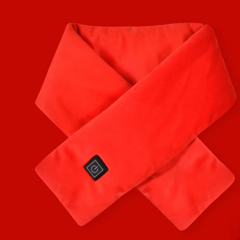 Stay Warm and Stylish with Our USB Heated Scarf - Adjustable Temperature for Ultimate Comfort!